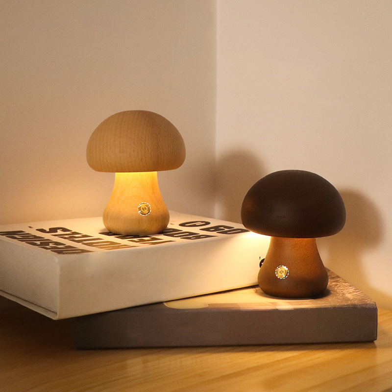 밤 빛 따뜻한 빛 터치 침실 무드등